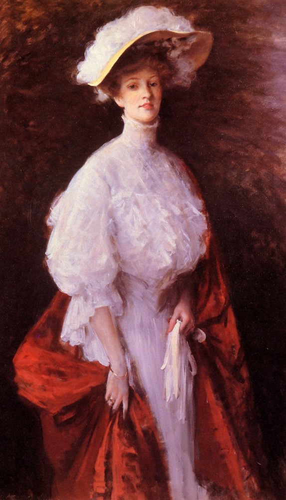 Portrait of Miss Frances by William Merritt Chase