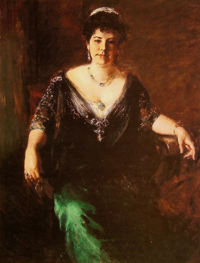 Portrait of Mrs William Merritt Chase by William Merritt Chase