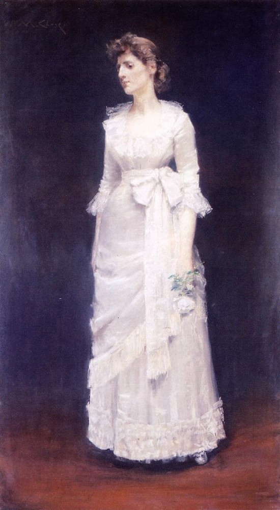 The White Rose by William Merritt Chase