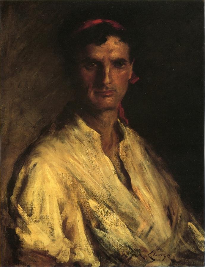 A Young Roman by William Merritt Chase
