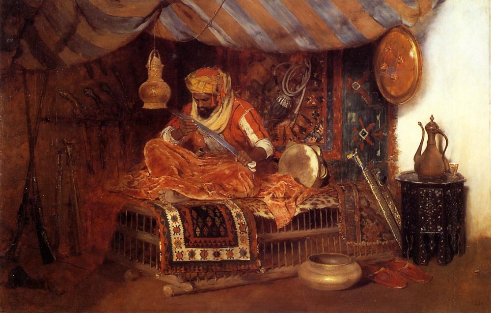 The Moorish Warrior by William Merritt Chase