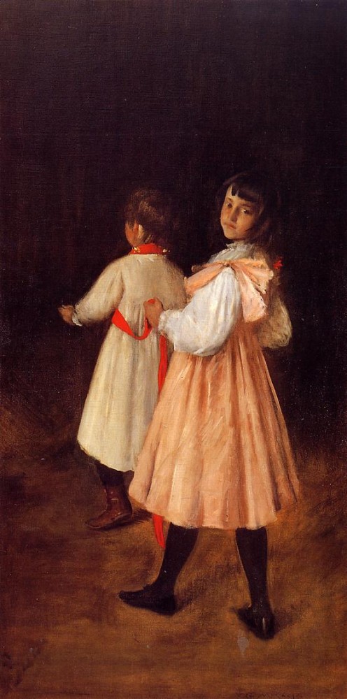 At Play by William Merritt Chase
