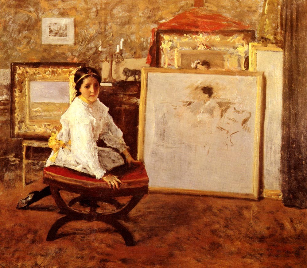 Did You Speak To Me by William Merritt Chase