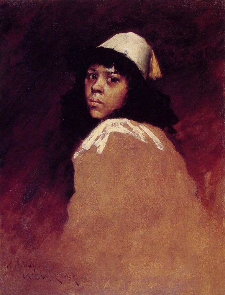 The Moroccan Girl by William Merritt Chase