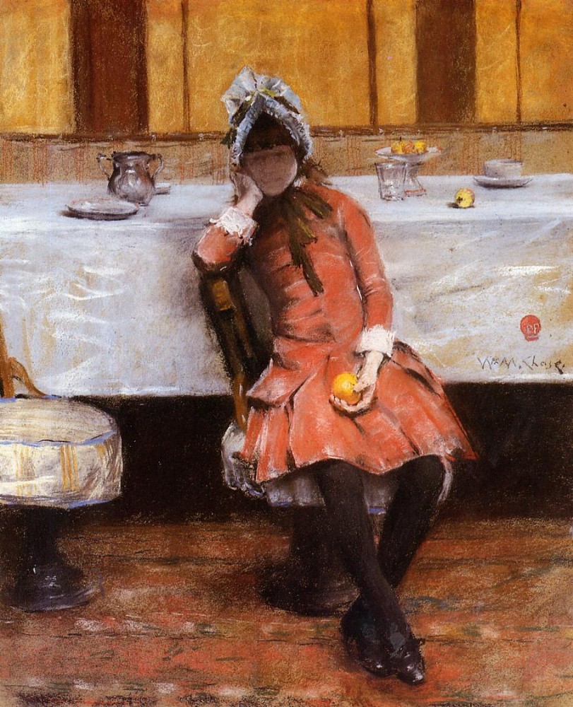 Young Girl on an Ocean Steamer by William Merritt Chase