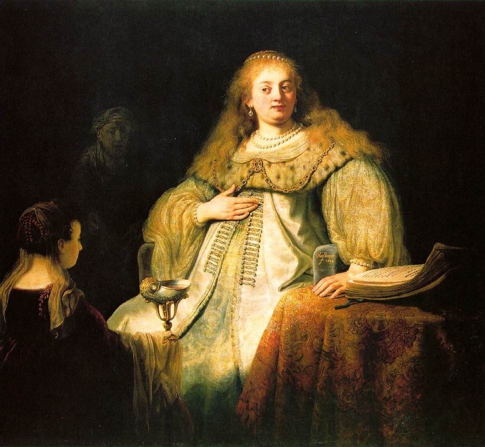 Artemisia by Rembrandt Harmenszoon van Rijn