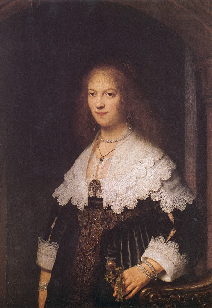 Maria Trip by Rembrandt Harmenszoon van Rijn