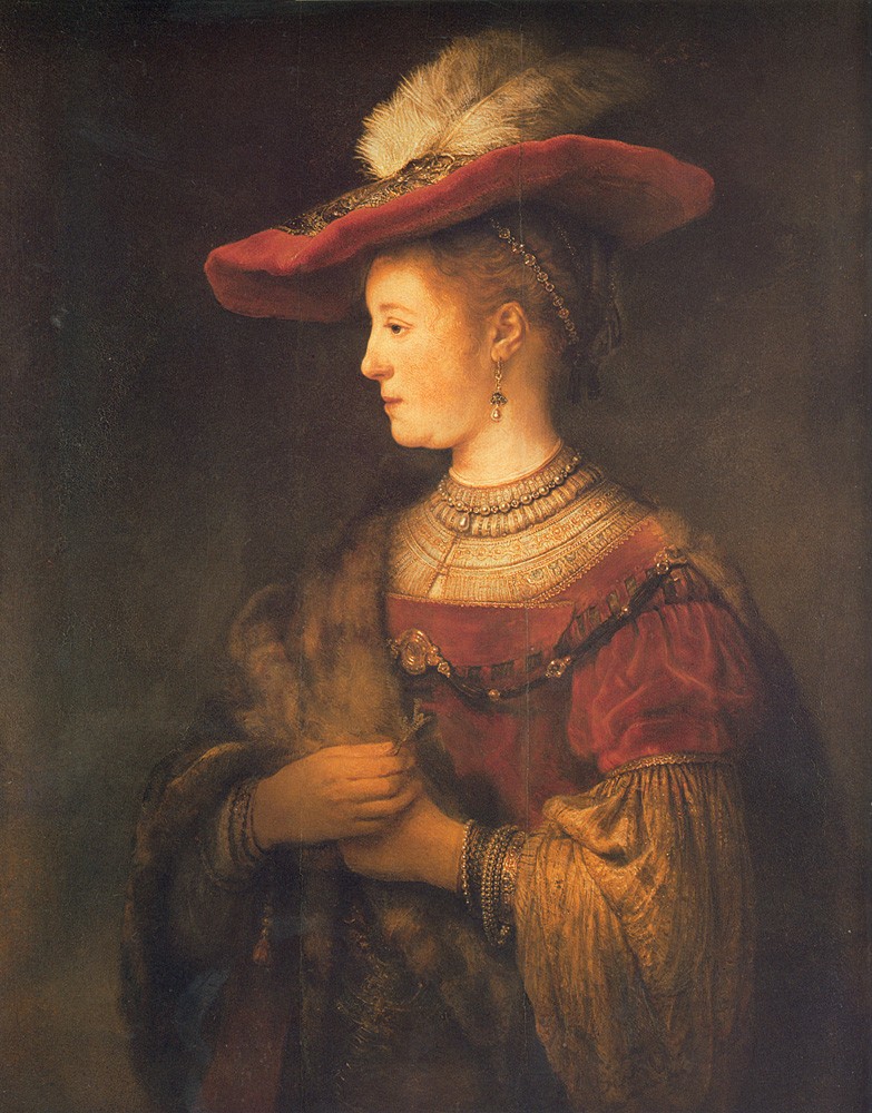 Saskia by Rembrandt Harmenszoon van Rijn