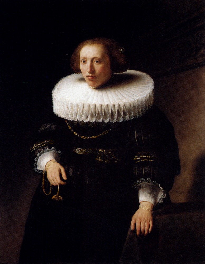 Portrait Of A Woman by Rembrandt Harmenszoon van Rijn