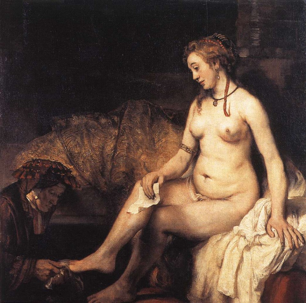 Bathsheba at Her Bath by Rembrandt Harmenszoon van Rijn