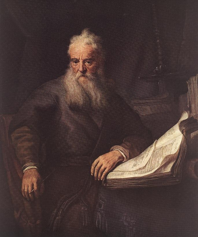 Apostle Paul by Rembrandt Harmenszoon van Rijn