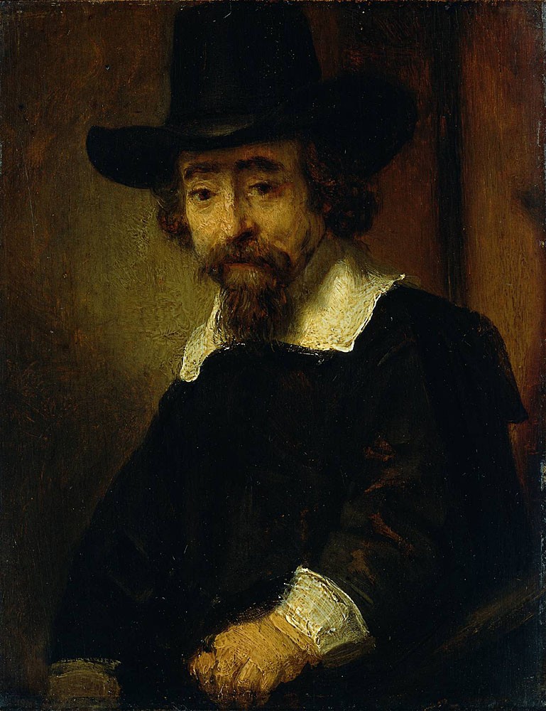 Dr Ephraim Bueno Jewish Physician and Writer by Rembrandt Harmenszoon van Rijn