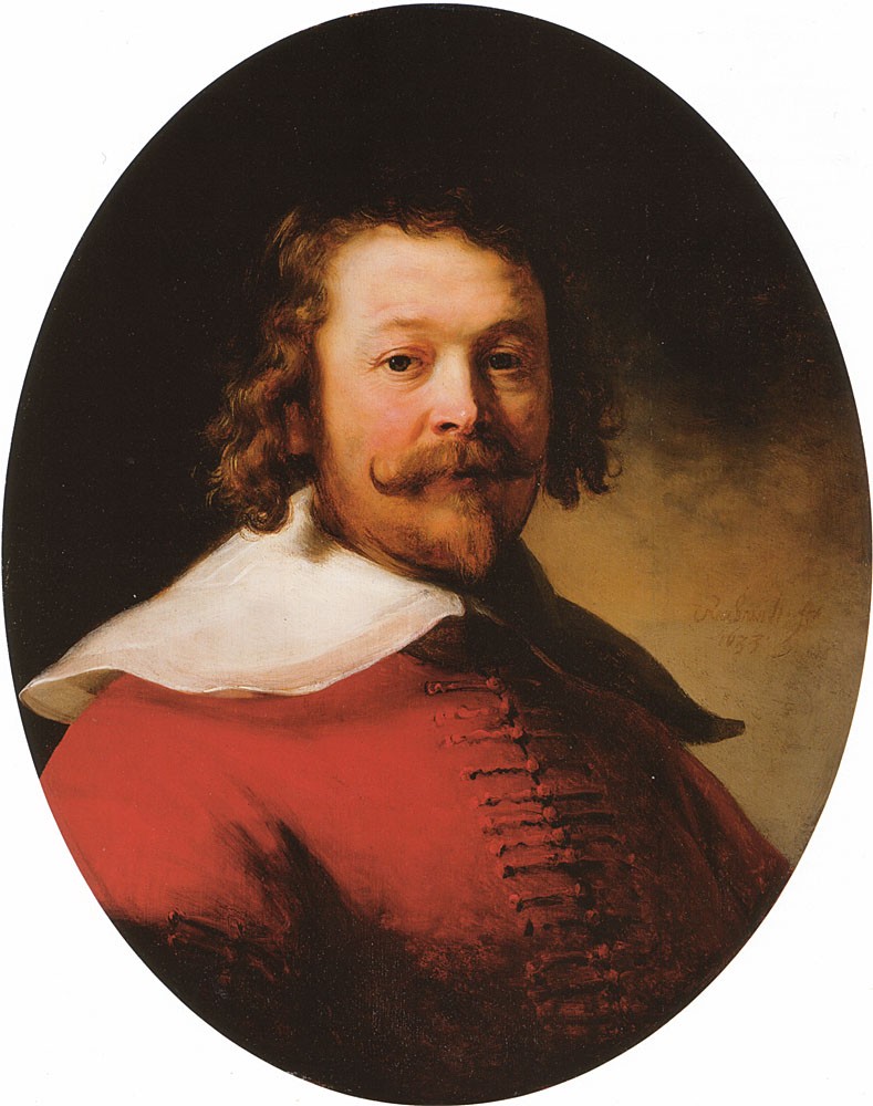 Portrait of a bearded man by Rembrandt Harmenszoon van Rijn