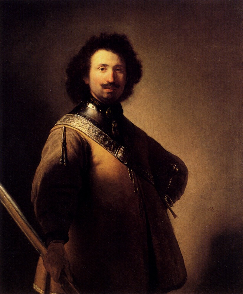 Portrait Of Joris De Caullery by Rembrandt Harmenszoon van Rijn