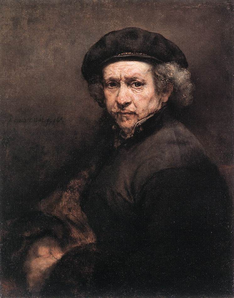 Self Portrait (1659) by Rembrandt Harmenszoon van Rijn