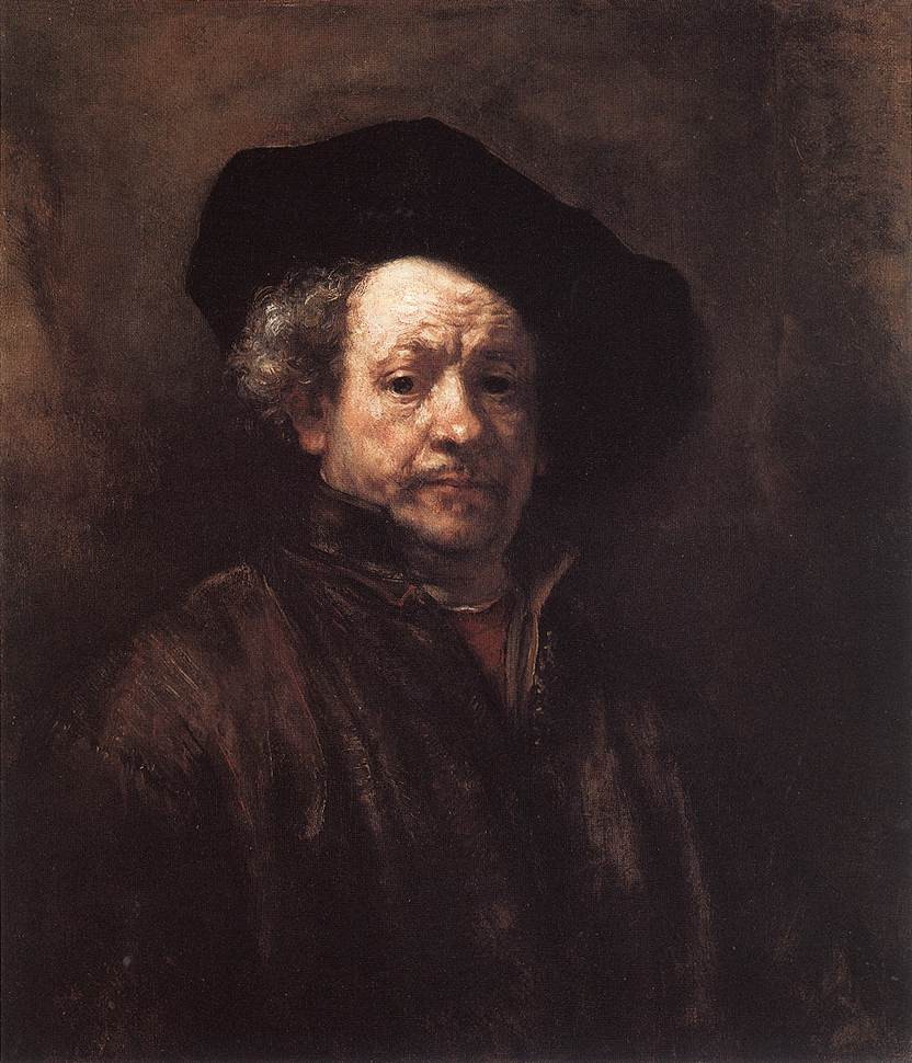 Self Portrait (1660) by Rembrandt Harmenszoon van Rijn