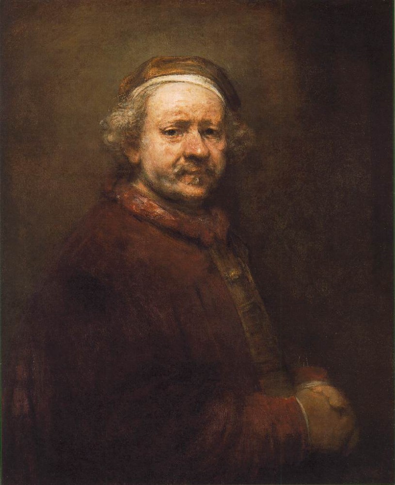 Self Portrait (1669) by Rembrandt Harmenszoon van Rijn