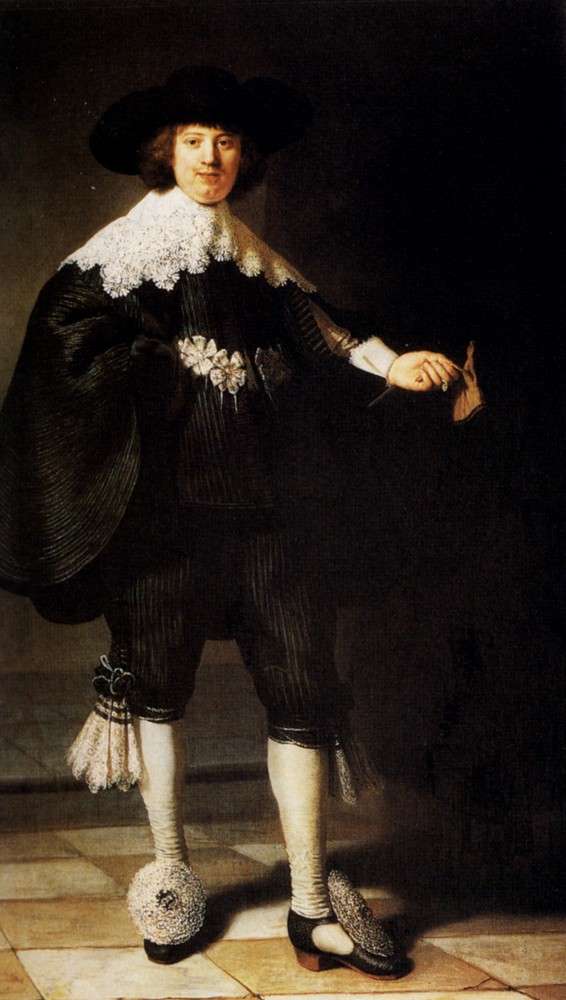 Portrait Of Maerten Soolmans by Rembrandt Harmenszoon van Rijn