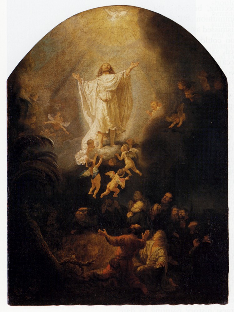 The Ascension Of Christ by Rembrandt Harmenszoon van Rijn
