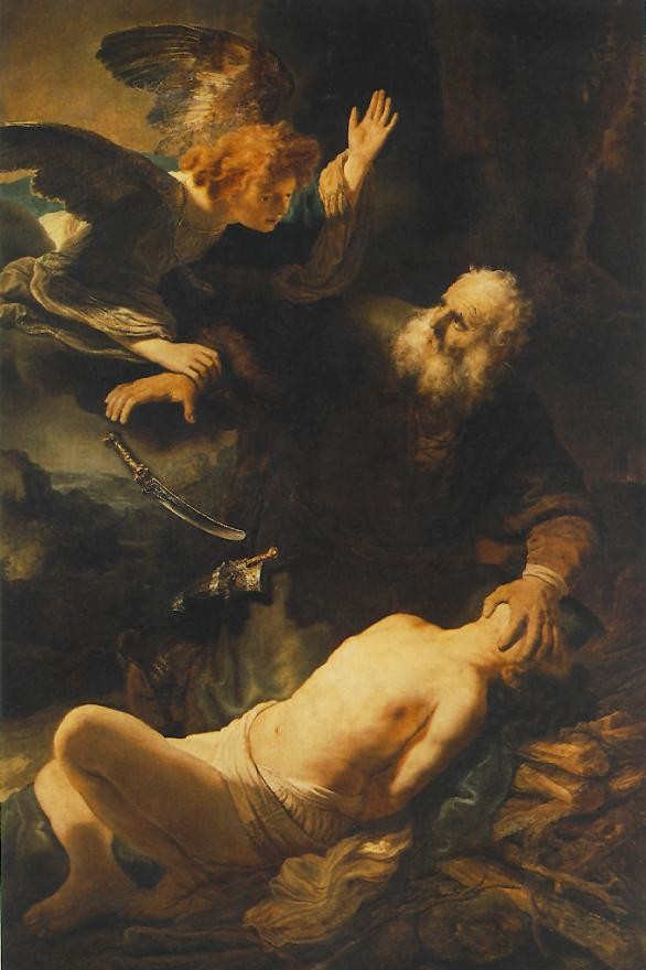 The Sacrifice of Abraham by Rembrandt Harmenszoon van Rijn