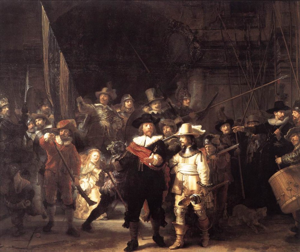 The Nightwatch by Rembrandt Harmenszoon van Rijn