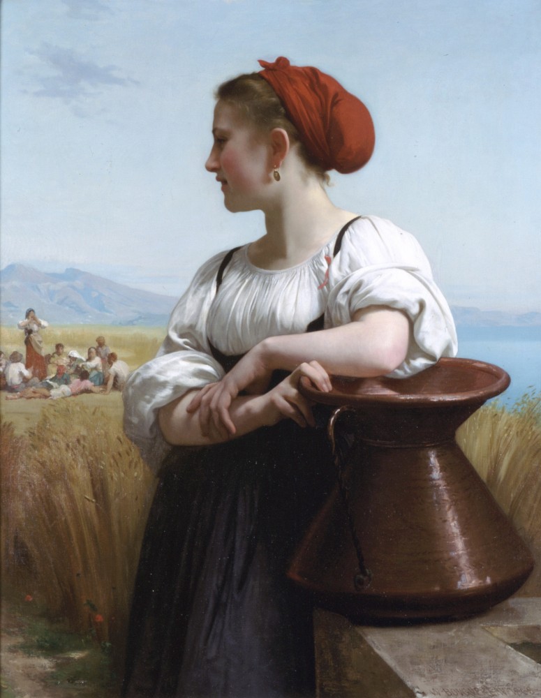 Moissoneuse by William-Adolphe Bouguereau