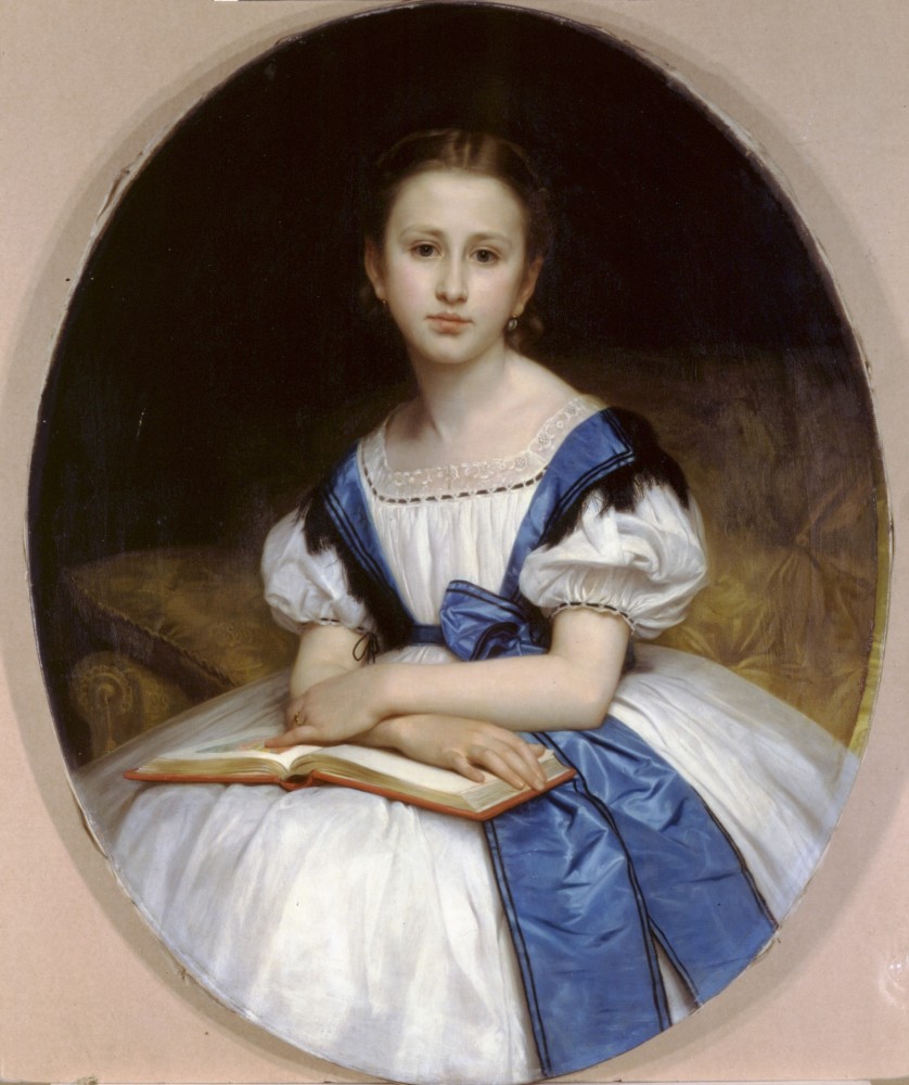 Portrait de Mlle Brissac by William-Adolphe Bouguereau