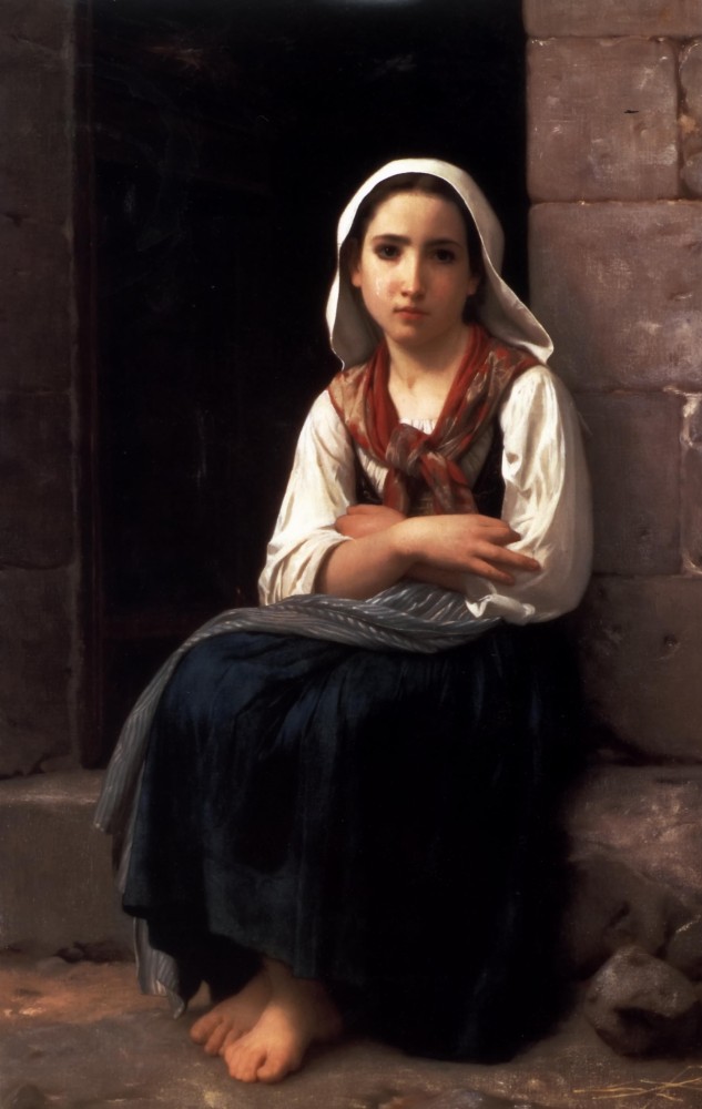 Yvonette by William-Adolphe Bouguereau