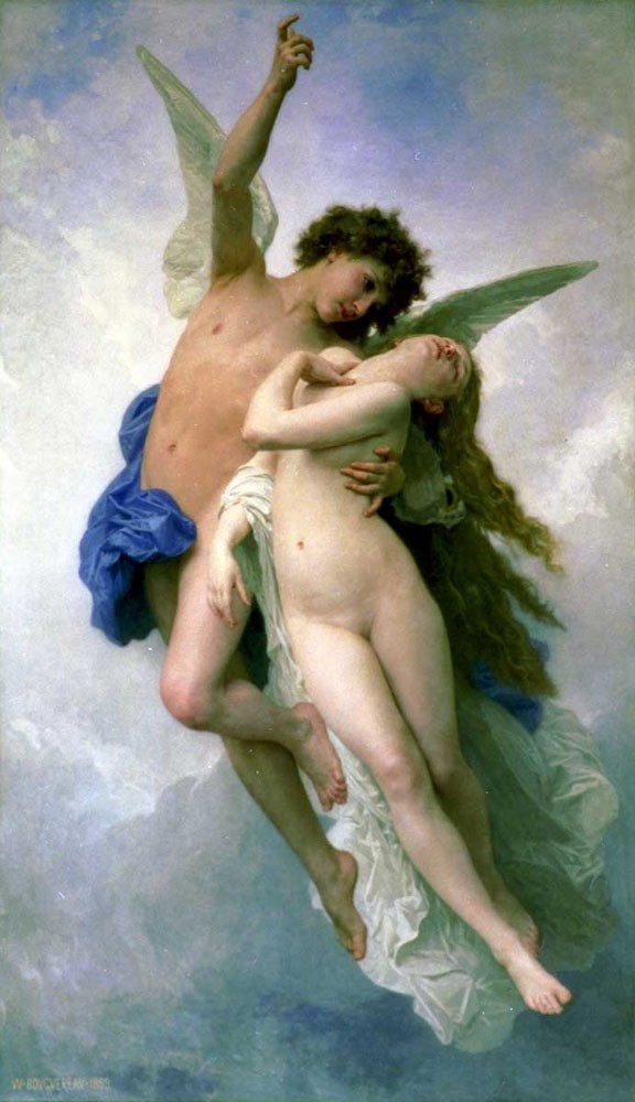 William Psyche et L'amour by William-Adolphe Bouguereau