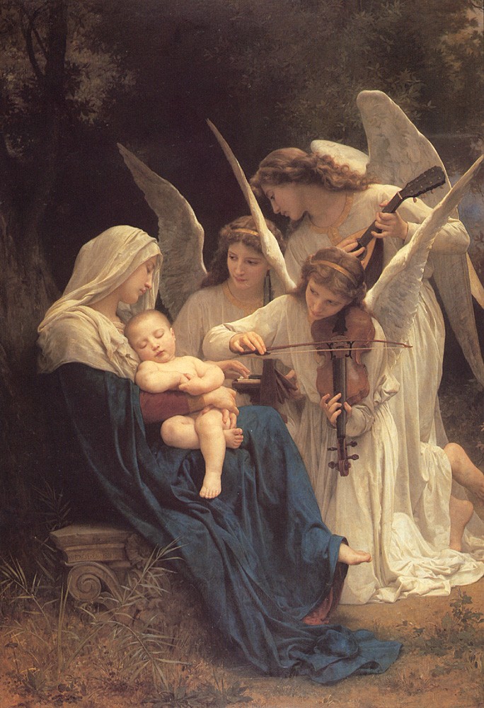 Song of the Angels by William-Adolphe Bouguereau