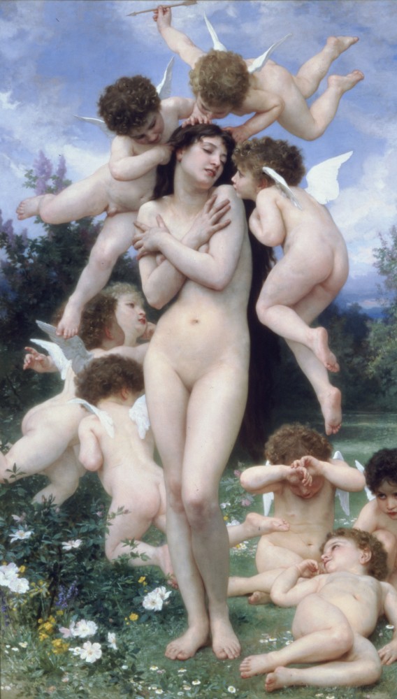 Le Printemps by William-Adolphe Bouguereau