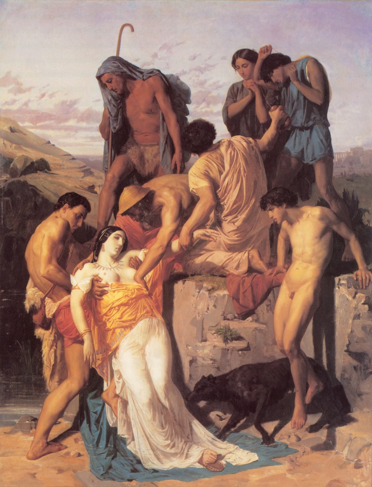 Zenobia Found by Shepherds by William-Adolphe Bouguereau