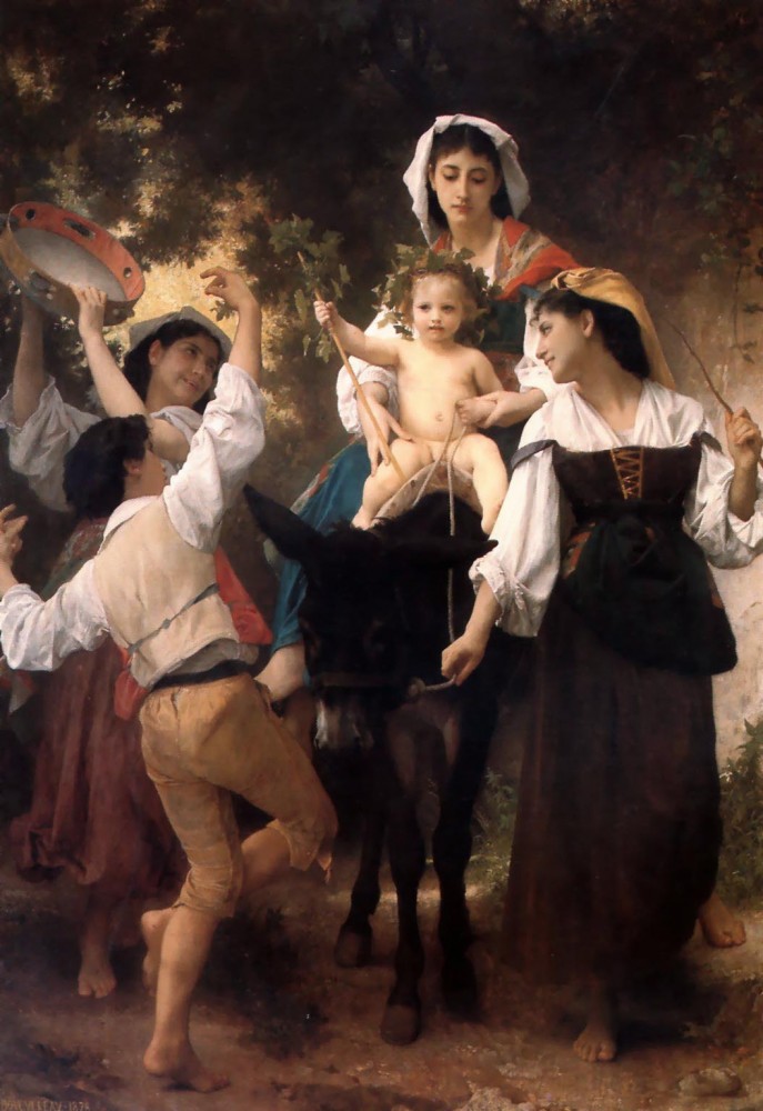 The Return from the Harvest by William-Adolphe Bouguereau