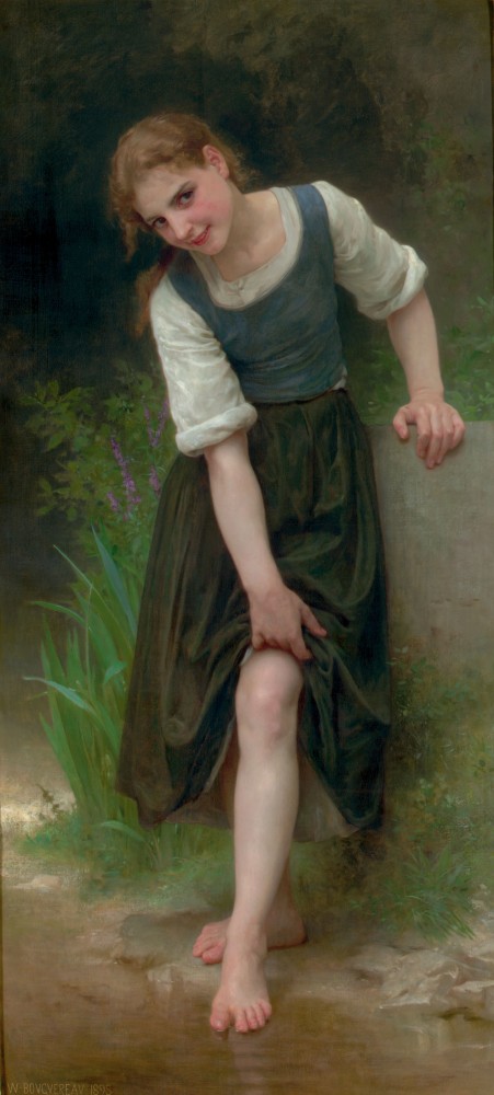 La Gue by William-Adolphe Bouguereau