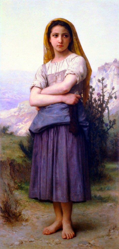 Bergere by William-Adolphe Bouguereau