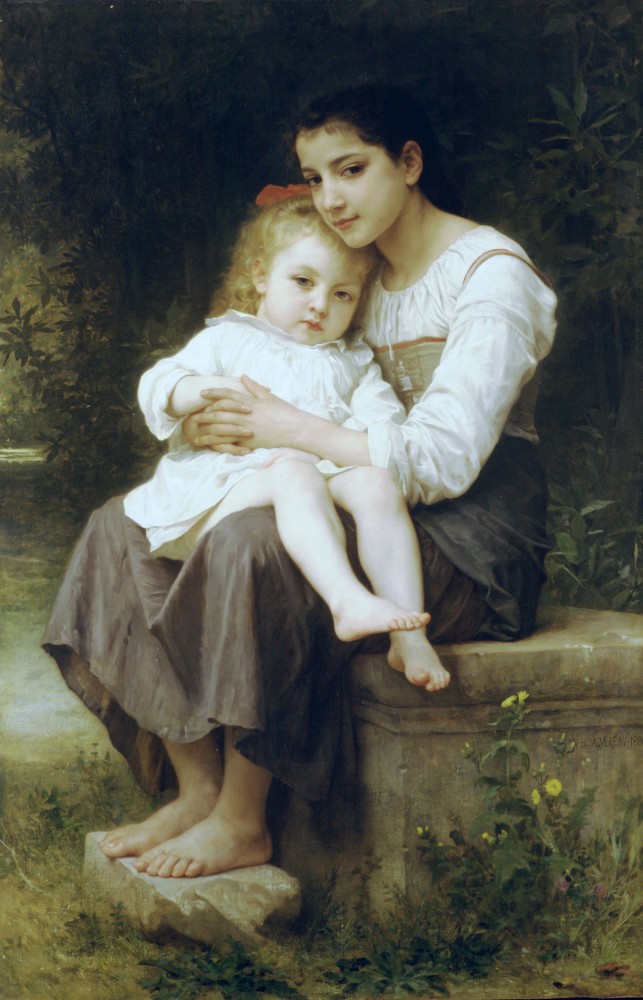 La Soeur Ainee by William-Adolphe Bouguereau
