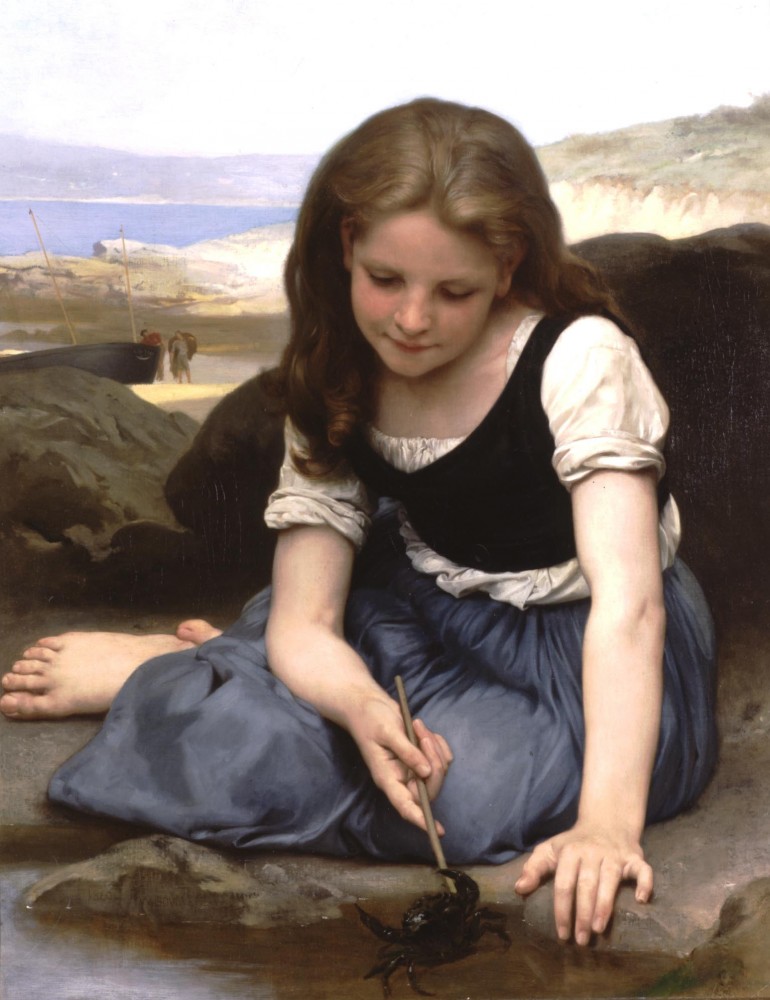 Le Crab by William-Adolphe Bouguereau