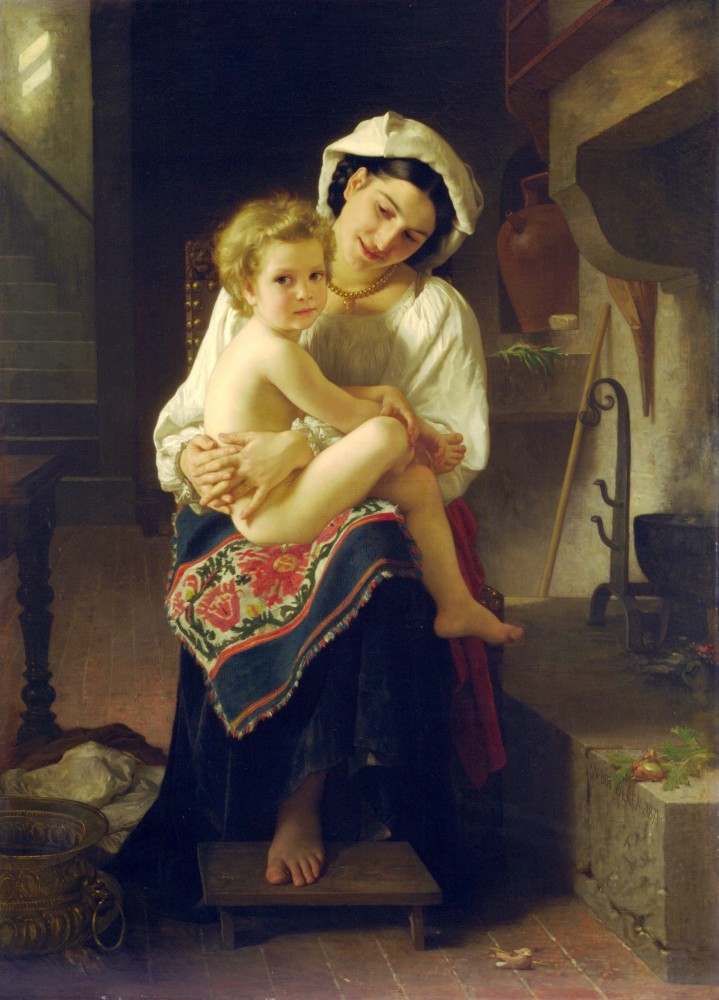 Le Lever by William-Adolphe Bouguereau