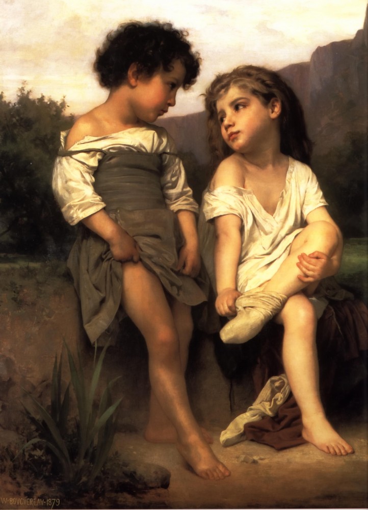 Les Jeunes Baigneuses by William-Adolphe Bouguereau