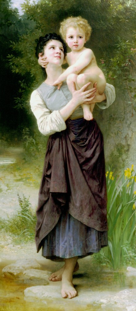 Frere et Soeur by William-Adolphe Bouguereau