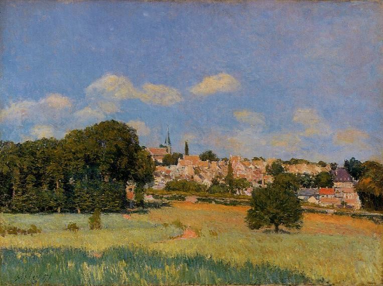 View of St Cloud, Sunshine by Alfred Sisley