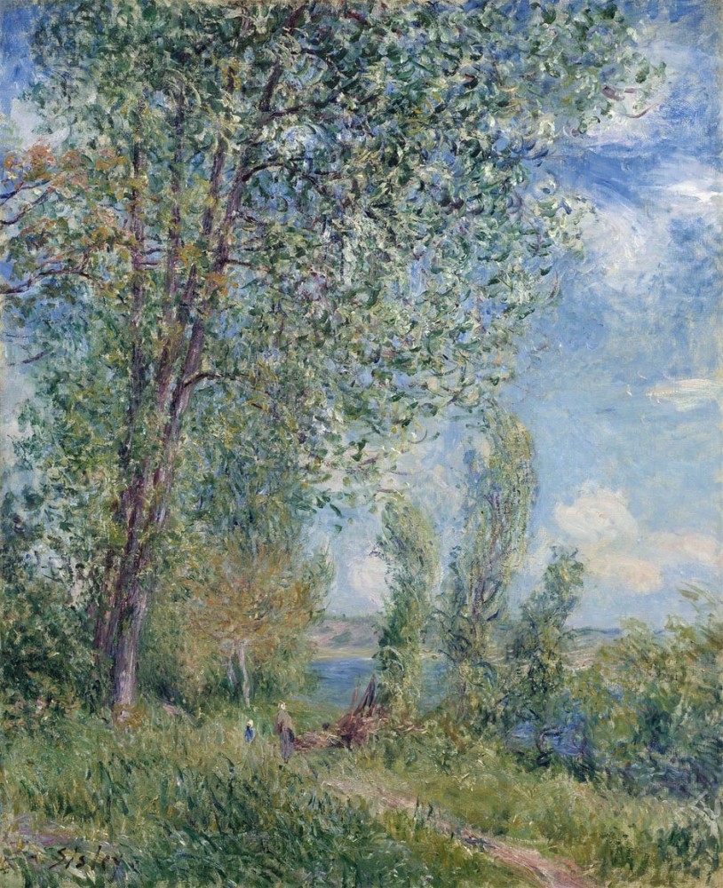 Windy Afternoon in May by Alfred Sisley