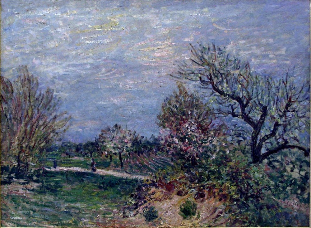 Border of the Woods by Alfred Sisley