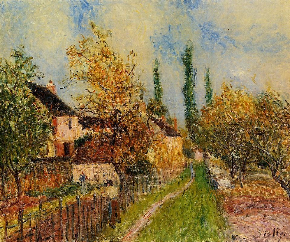 Path at Sablons by Alfred Sisley