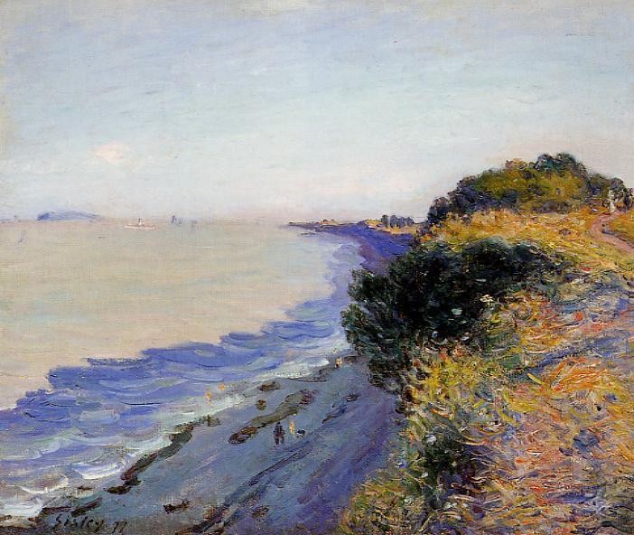 Bristol Channel from Penarth, Evening by Alfred Sisley