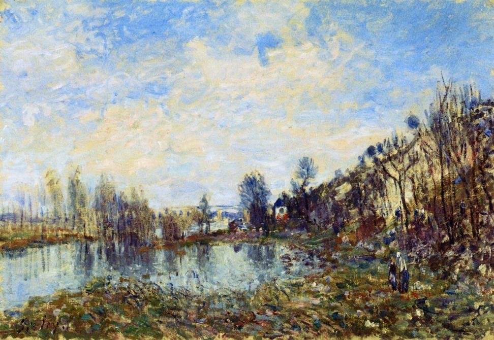 Flooded Field by Alfred Sisley