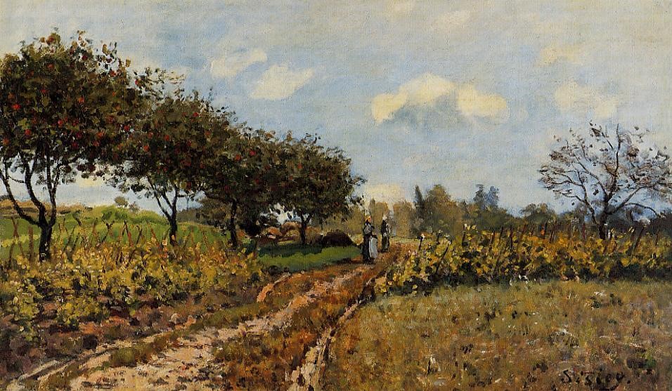 Path in the Country by Alfred Sisley