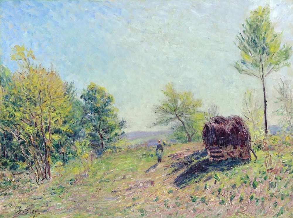 The Edge of the Forest by Alfred Sisley