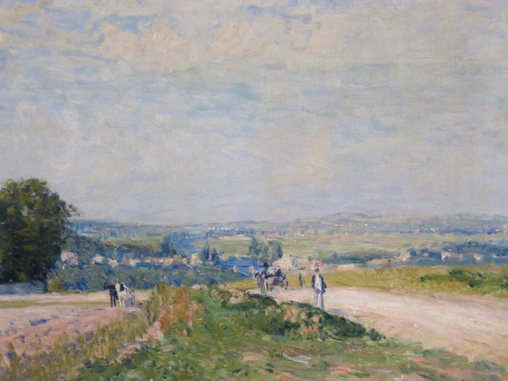 The Path to Montbuisson by Alfred Sisley