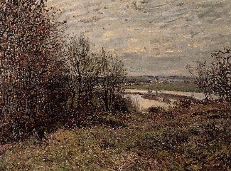 The Roches-Courtaunt Wood, Near By by Alfred Sisley